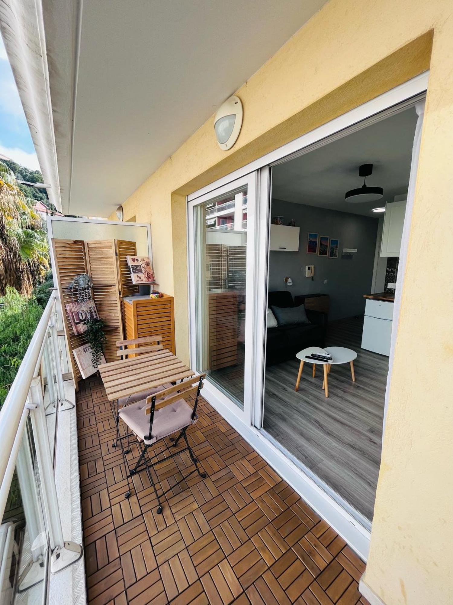 Studio Terrasse Et Parking Prive Nice Eksteriør bilde